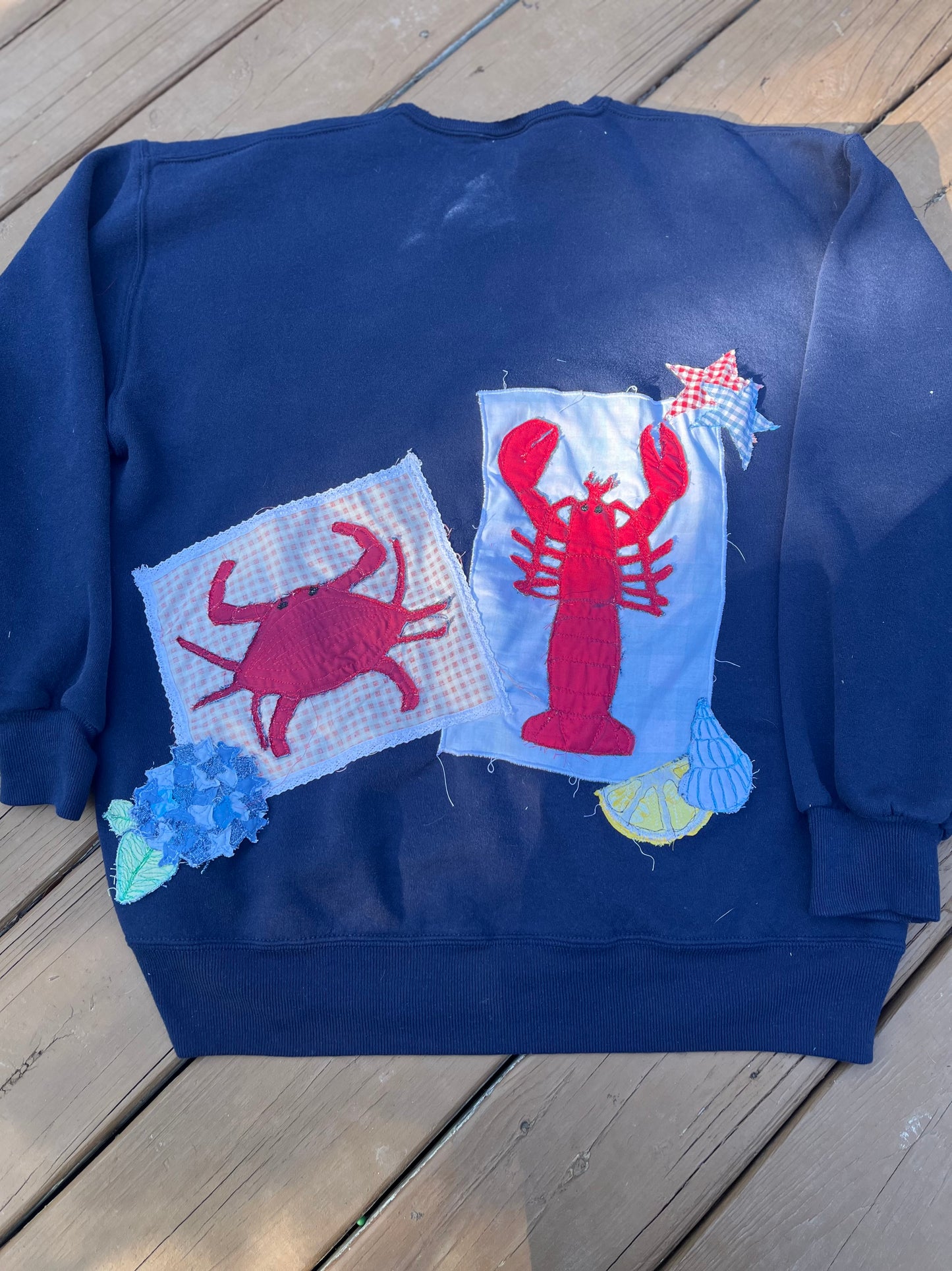 lobster & crab sweatshirt