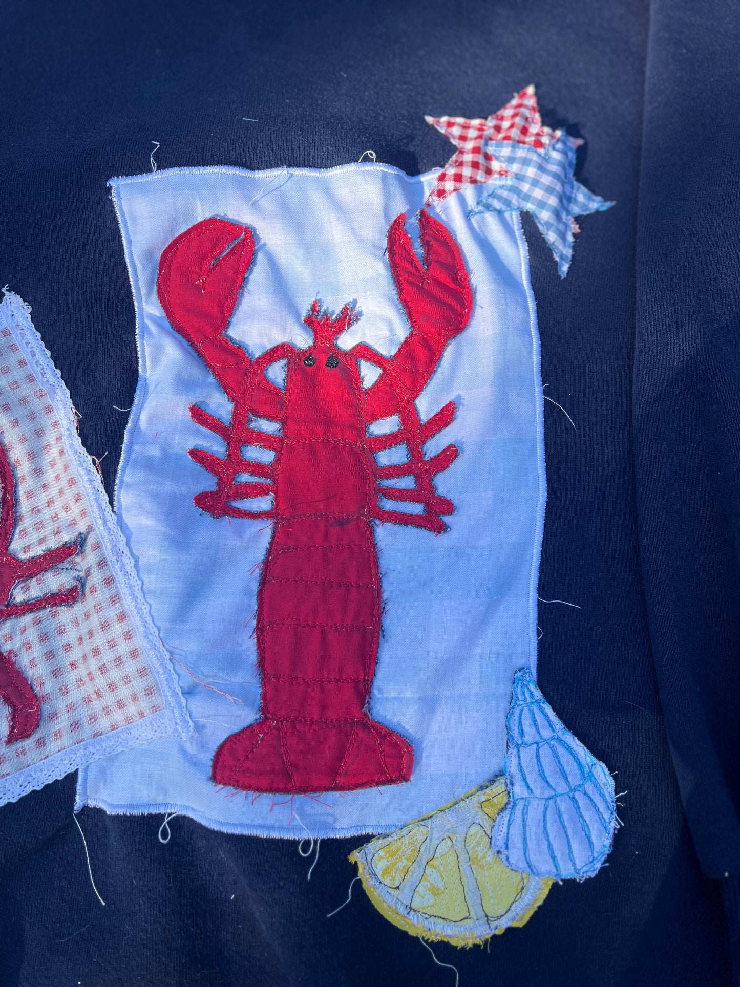 lobster & crab sweatshirt
