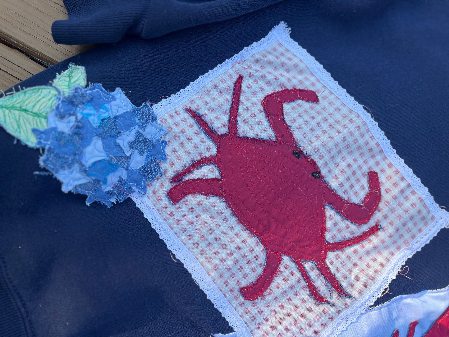 lobster & crab sweatshirt