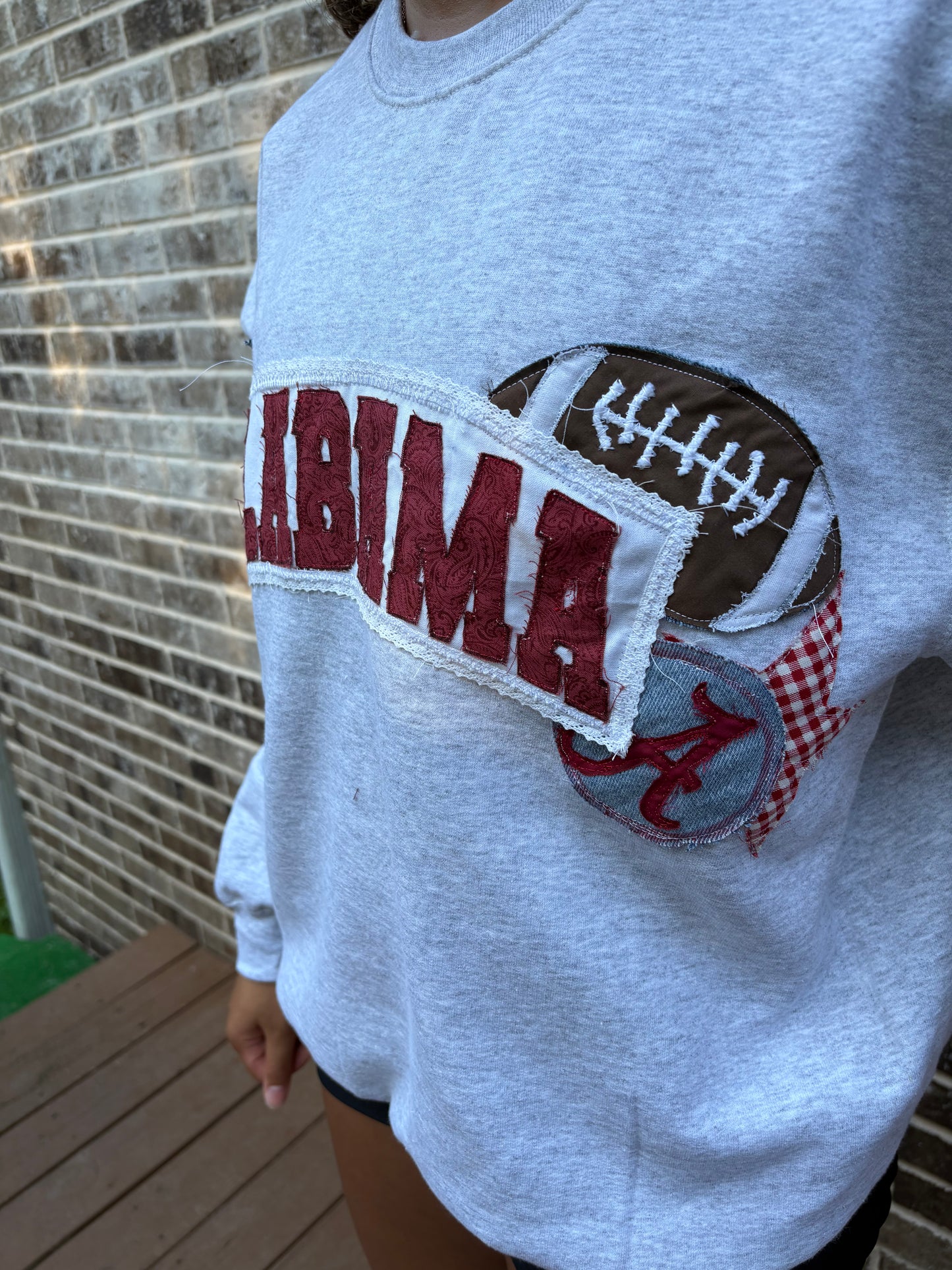 “alabama” college sweatshirt