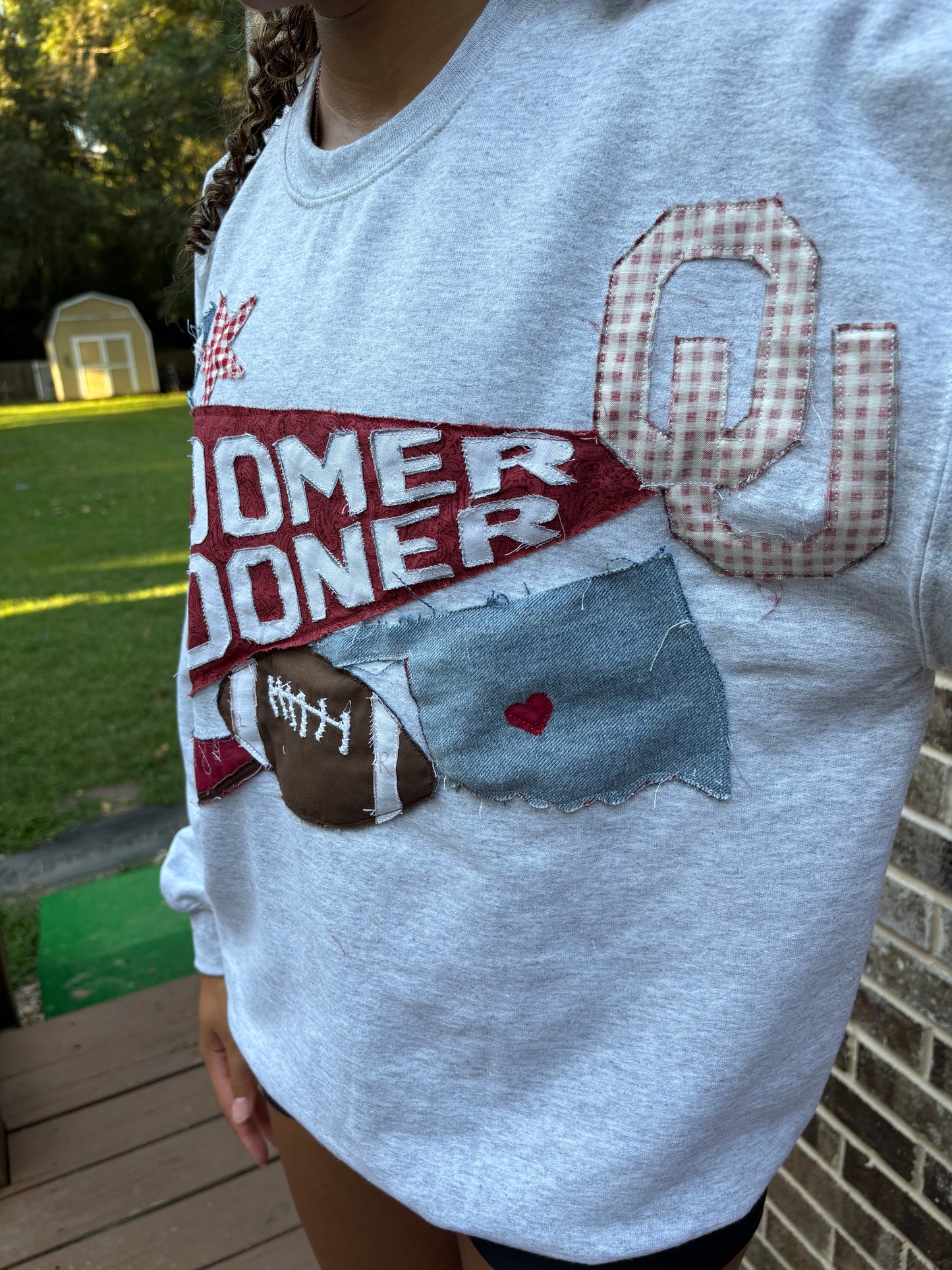“oklahoma” college sweatshirt