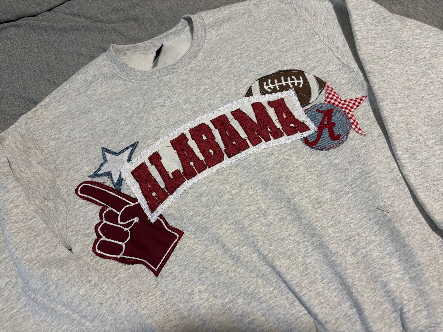 “alabama” college sweatshirt