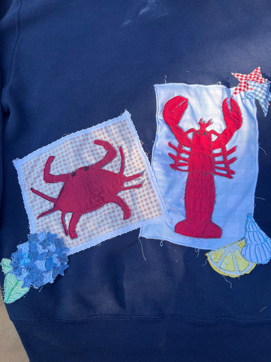 lobster & crab sweatshirt